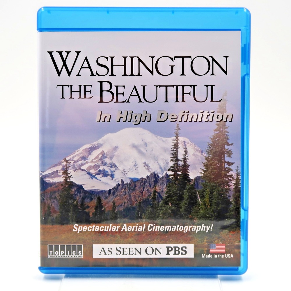Washington The Beautiful Blu-ray 2008 PBS Aerial Cinematography Documentary G